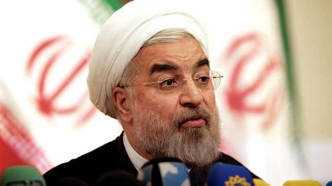 Image for article titled New Iranian President Really Impressed With Country’s Nuclear Arms Program
