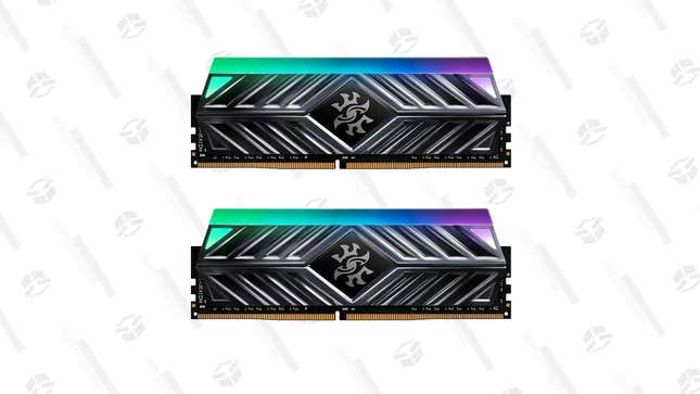XPG SPECTRIX D41 RGB 16GB DDR4 Tungsten RAM | $80 | Newegg