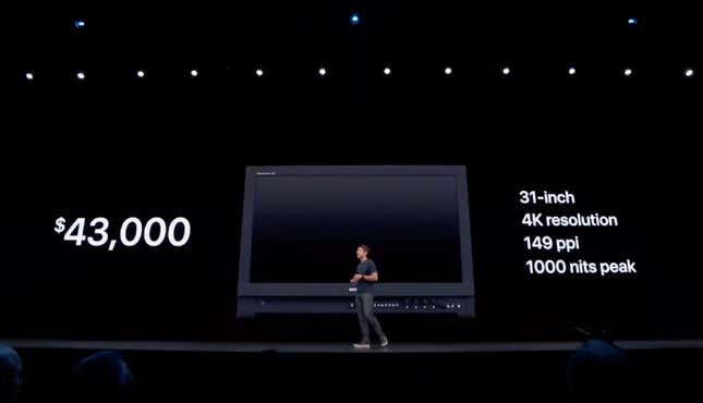 Imagen para el artículo titulado El nuevo monitor de Apple cuesta 6.000 dólares y... JAJAJAJ
