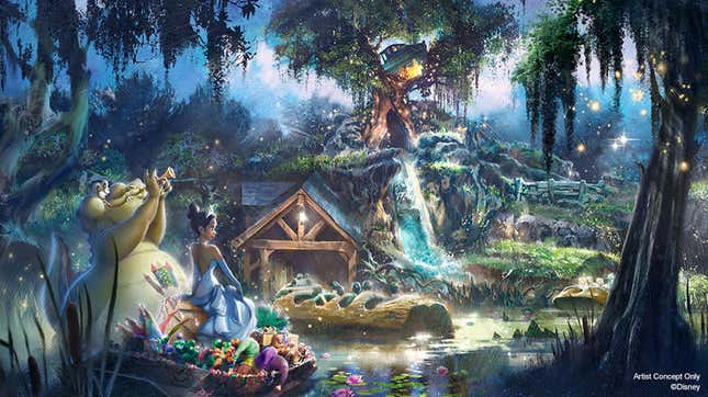 Image for article titled Disney Parks to &quot;completely reimagine&quot; Splash Mountain with The Princess And The Frog