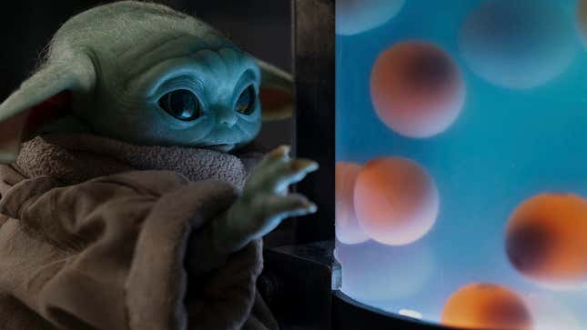 Image for article titled Lucasfilm exec comes to defense of Baby Yoda, who&#39;s apparently in trouble for eating some lady&#39;s eggs