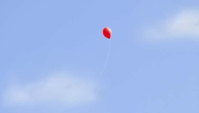 Image for article titled God Scores Another Free Balloon Some Dumb Kid Let Go Of