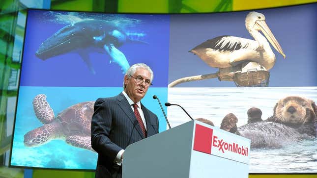 Image for article titled ExxonMobil Vows Lenient Treatment For Any Species That Surrenders Voluntarily