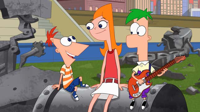 Image for article titled Long-suffering Candace finally gets the spotlight in Disney+’s Phineas And Ferb movie