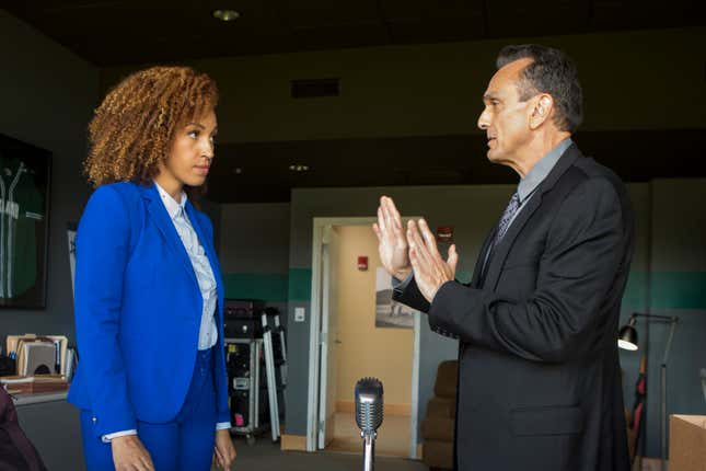 Tawny Newsome and Hank Azaria