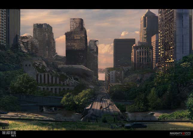 Imagen para el artículo titulado Las impresionantes ilustraciones que se usaron para crear The Last of Us Part II