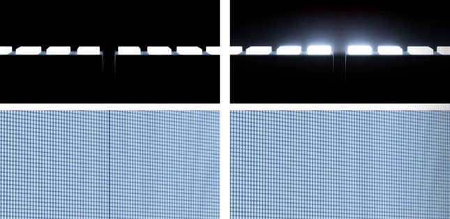 Imagen para el artículo titulado Este monstruoso televisor microLED de 165 pulgadas desaparece bajo el suelo y cuesta casi medio millón