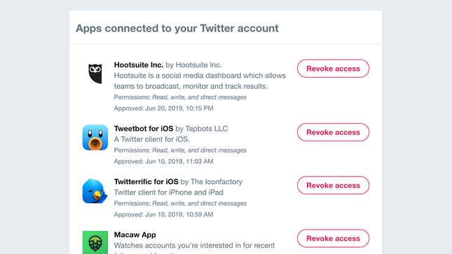 Check the smaller accounts linked to your bigger accounts.