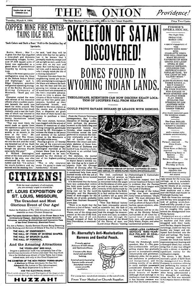 Image for article titled March 8, 1904