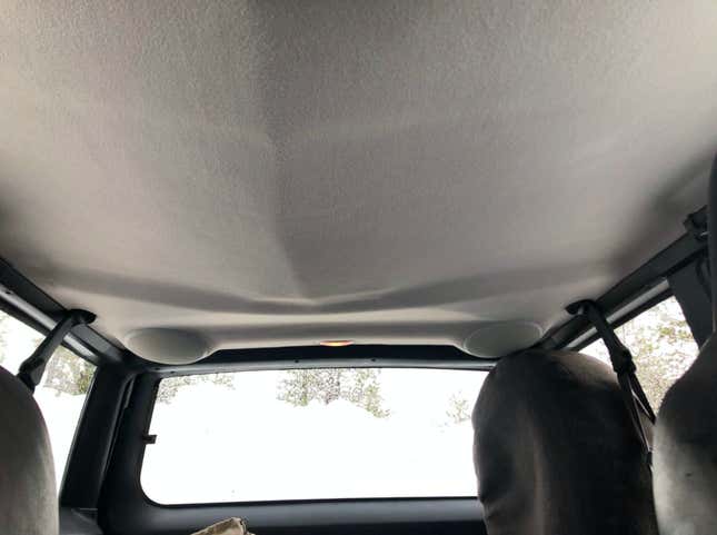 Image for article titled A Tesla Engineer's Jeep Ended Up Under 10 Feet of Snow for Months and It's Still There