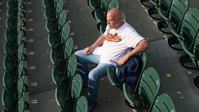 Image for article titled Orioles Creeped Out By Fan Who Followed Them To Spring Training