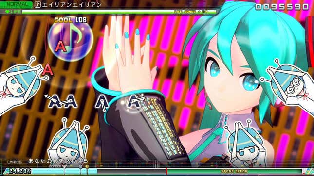Image for article titled Hatsune Miku&#39;s Switch Game Is Out In Japan With A Fancy Playable Demo