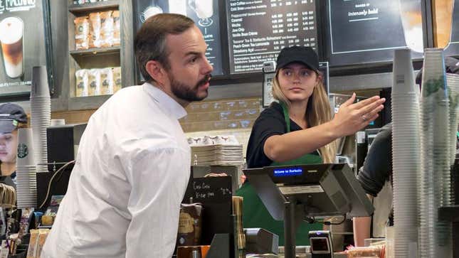 Image for article titled Starbucks Unveils $7 Wake-Up Slap