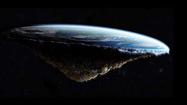 Imagen para el artículo titulado Quién empezó la teoría de la conspiración de la Tierra plana a la que le siguieron miles de personas