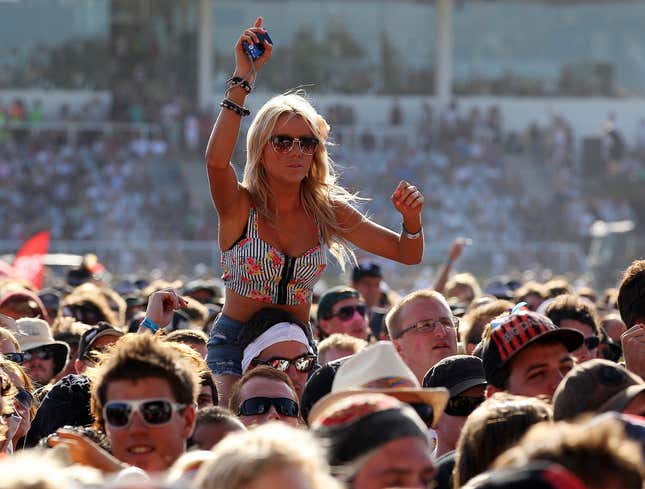Image for article titled Song Deemed Good Enough To Put Girlfriend On Shoulders