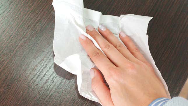 Image for article titled How to Use Fewer Paper Towels