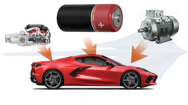 Image for article titled What We Know About The Hybrid, All-Wheel Drive C8 Corvette From Official Documents