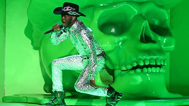 Lil Nas X performs onstage during the 62nd Annual Grammy Awards on January 26, 2020 in Los Angeles, Calif.