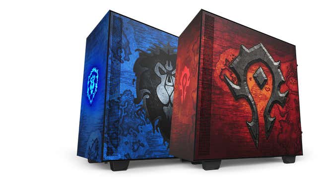 Image for article titled Custom World Of Warcraft PC Cases For The Horde (And The Alliance)