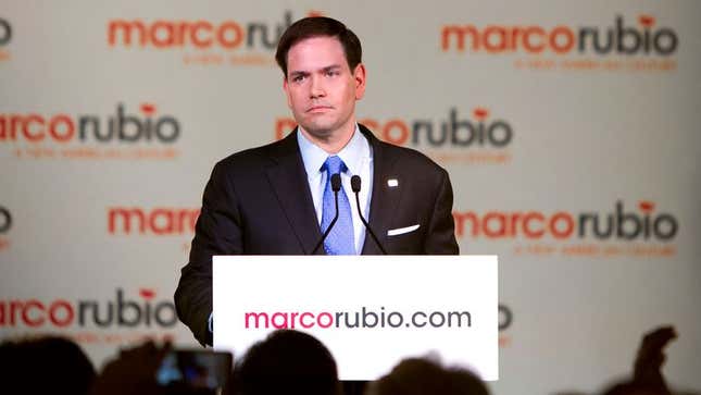 Image for article titled Heartbreaking Rubio Campaign Email Just Asks Supporters To Send Something To Make Him Smile