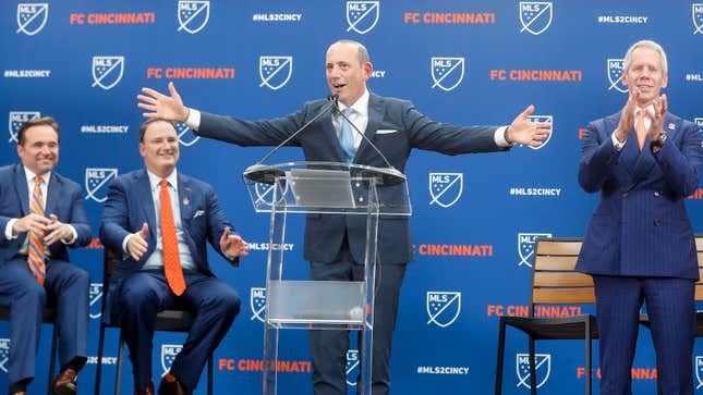 Image for article titled MLS, Which Is Definitely Not A Ponzi Scheme, Wants To Expand By Adding Three New Teams For $200 Million Each