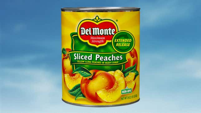 Image for article titled Del Monte Introduces New Extended-Release, Maximum-Strength Peaches