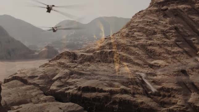 Image for article titled The New Dune Trailer Has A Good Take On Strange Aircraft