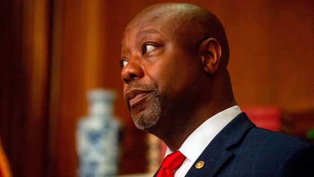 Image for article titled White Supremacy&#39;s Best Friend: Why Tim Scott Is the GOP&#39;s Magical Negro