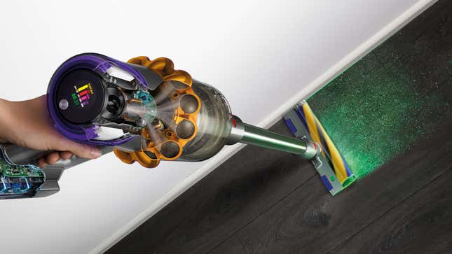 Image for article titled The New Dyson Vacuum Uses Lasers to Spot Every Single Crumb