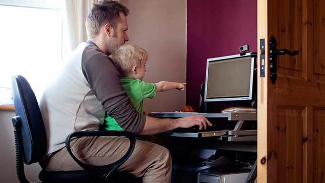 Image for article titled Advertising Manager Working Hard To Teach Son Value Of An Impression