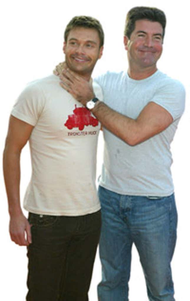 Image for article titled Seacrest vs. Cowell