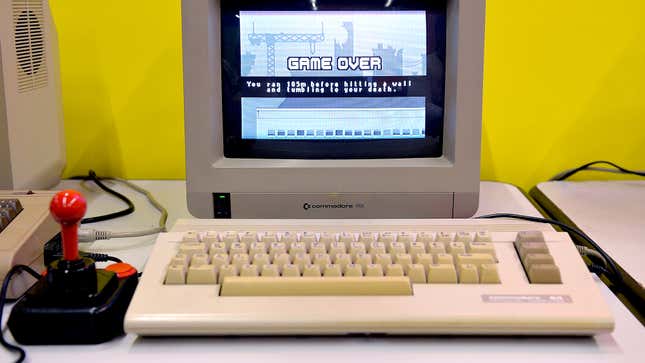 Image for article titled New Report Finds Computers Actually Outpaced Human Intelligence Back With Commodore 64