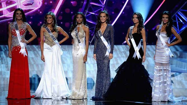 Image for article titled Ranking Women Somehow Not Issue In Miss USA Debacle