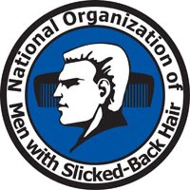 Image for article titled Nation's Slicked-Back-Hair Men Rally Against Negative Hollywood Portrayal