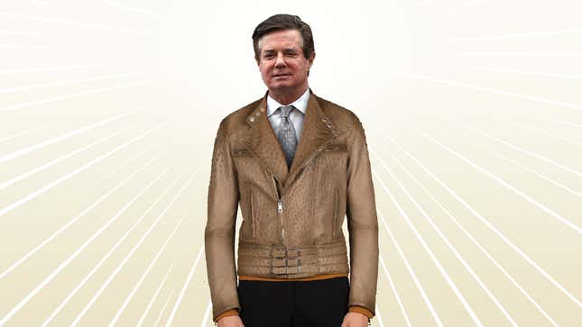 Image for article titled Is This Paul Manafort&#39;s $15,000 Ostrich Skin Jacket? [Updated]