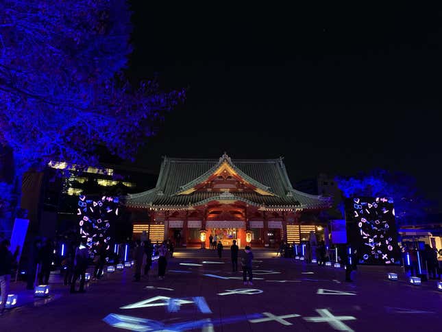 Image for article titled A PlayStation 5 Event Held At An Ancient Japanese Shrine