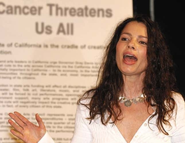 Image for article titled Fran Drescher Screeches Out For Cancer Awareness