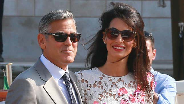 Image for article titled Highlights Of George Clooney’s Wedding