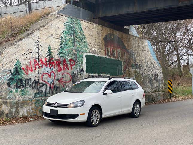 Here's What A Two-Owner Volkswagen Jetta Sportwagen TDI Looks Like After 355,000 Miles