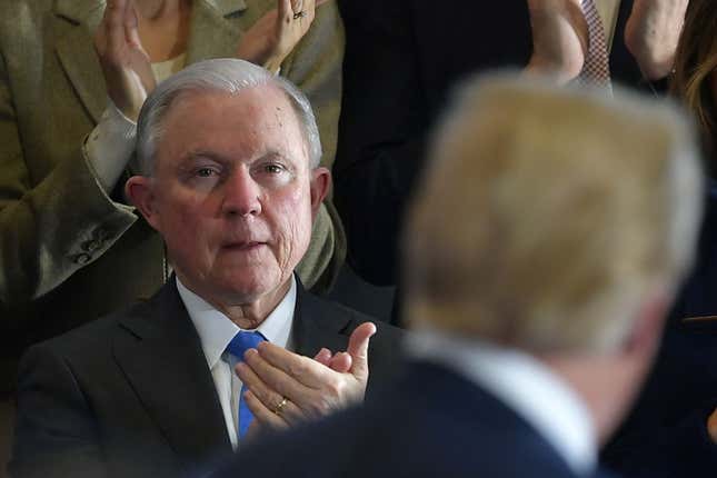 Image for article titled Trump Campaign to Jeff Sessions: Stop Trying to Act Like We’re Still Gang Gang