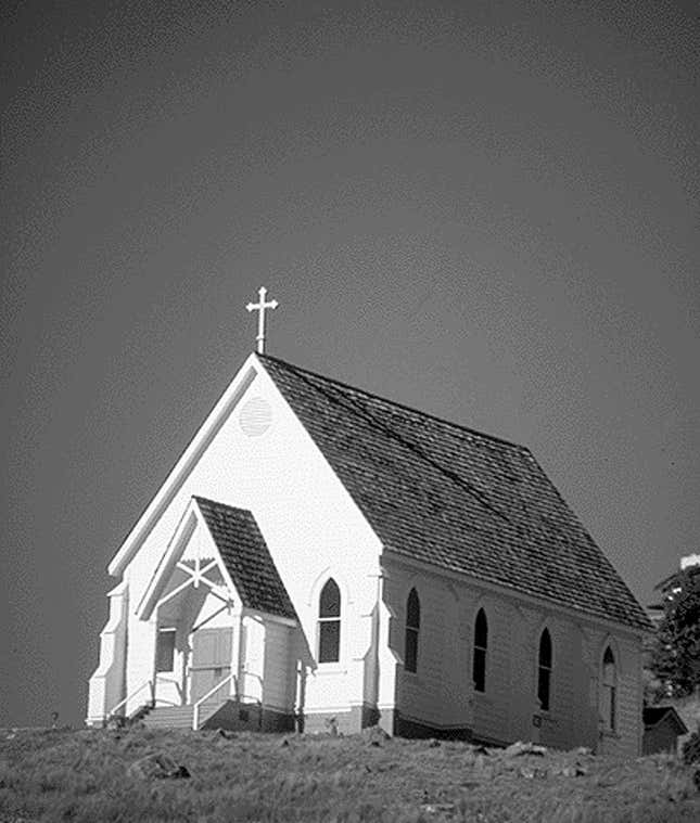 The Church of Holy Christ In Heaven will soon change its name to the Church of Imaginary Make-Believe Land.
