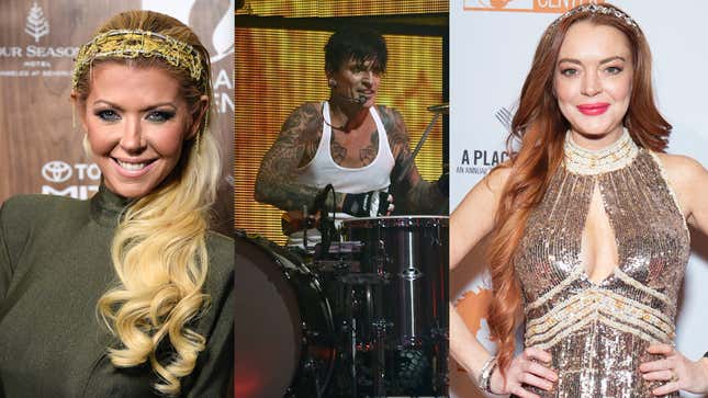 Image for article titled Tara Reid Remembers Some Gossip: &#39;Dating&#39; Tommy Lee and &#39;Beefing&#39; with Lindsay Lohan