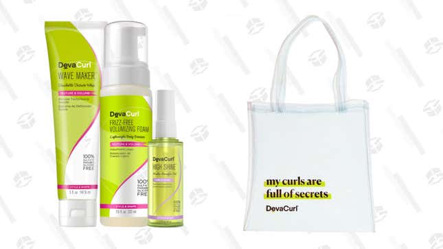 Image for article titled Buy $65 Worth of DevaCurl Products and Get a Free Tote to Carry Them All