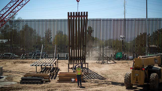 Image for article titled The Biggest Border Crisis Is That the Wall&#39;s Not Pretty Enough, According to DHS