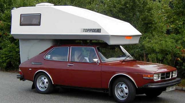 Image for article titled The Toppola Saab Camper Was A Brilliant Idea That Would Still Be Great Today