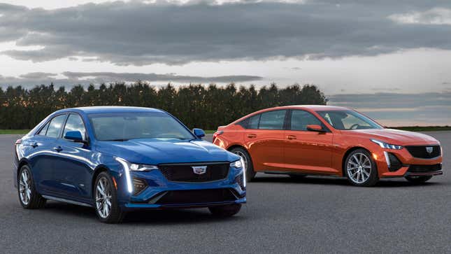 Image for article titled The Old Cadillac V-Series Cars ‘Intimidated’ People So the New Ones Are Down on Power