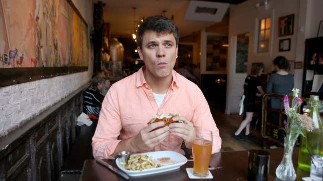 Image for article titled Area Man Got Good Amount Of Meat In That Last Bite