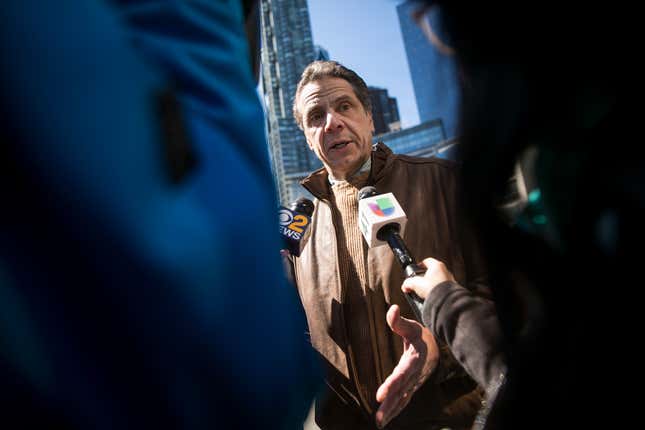 Image for article titled Cuomo Was Allegedly a Creep to Women Reporters, Too