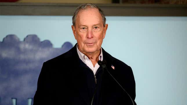 Image for article titled Poll Finds Bloomberg Trailing Among Young Black Males He’s Already Thrown In Prison
