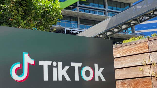 TikTok offices in Los Angeles, August 2020.